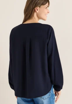 Blouse en couleur unie