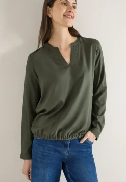 Blouse en couleur unie