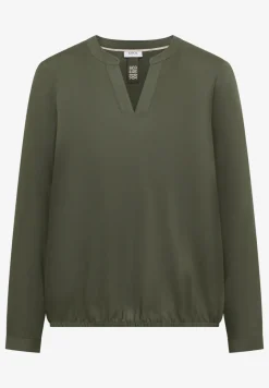 Blouse en couleur unie