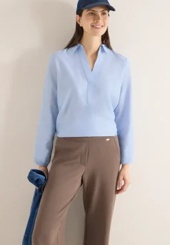 Blouse en couleur unie