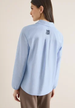 Blouse en couleur unie