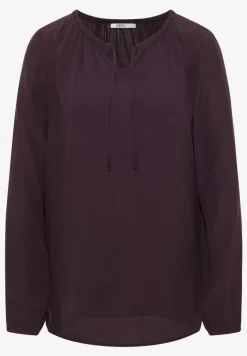 Blouse en crêpe