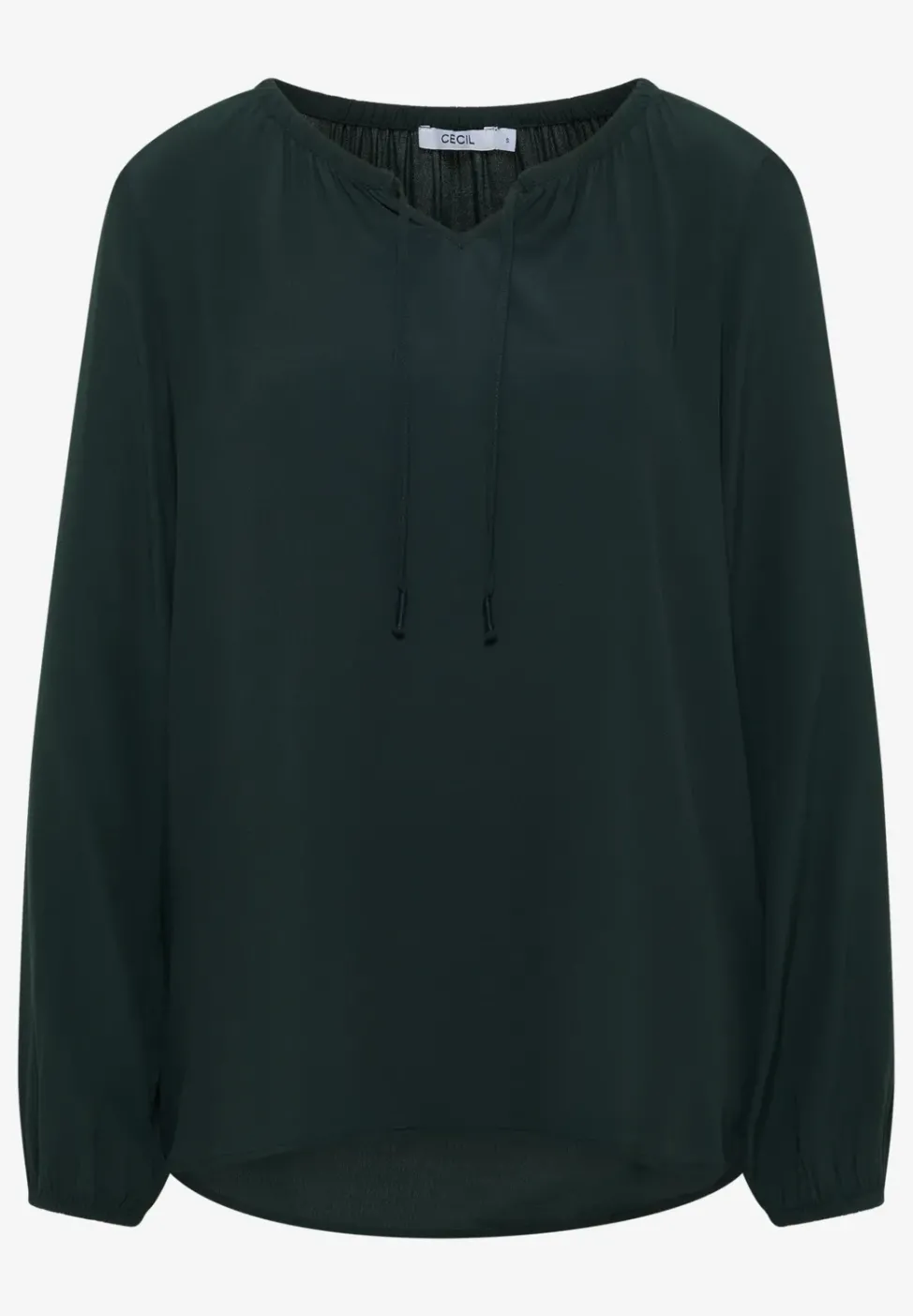 Blouse en crêpe