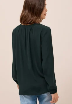 Blouse en crêpe