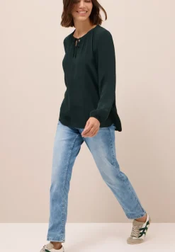 Blouse en crêpe