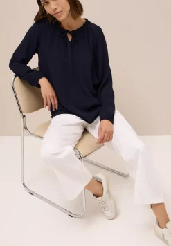 Blouse en crêpe