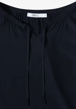 Blouse en crêpe