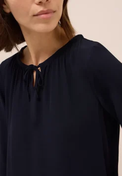 Blouse en crêpe