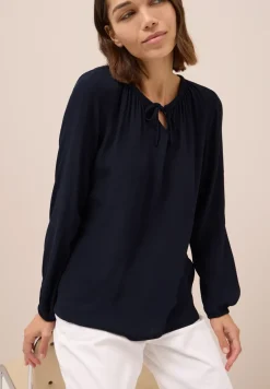 Blouse en crêpe