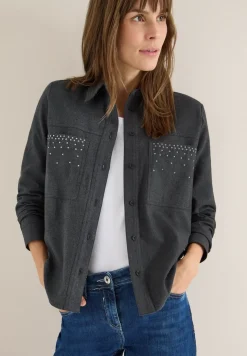 Blouse en flanelle avec rivets