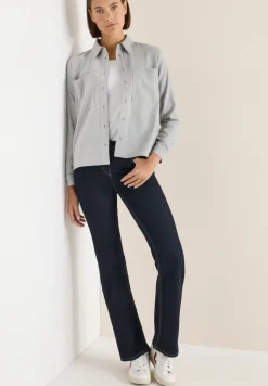 Blouse en flanelle avec rivets