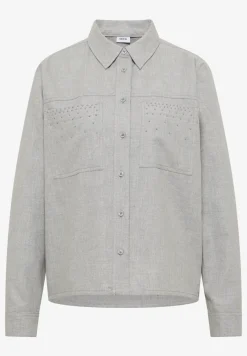 Blouse en flanelle avec rivets