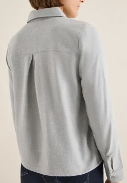 Blouse en flanelle avec rivets