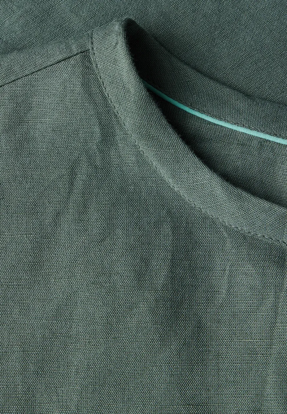 Blouse en lin mélangé avec nœuds