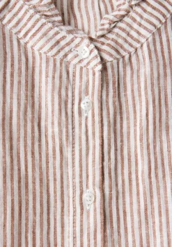 Blouse en lin sans manches