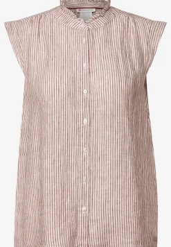 Blouse en lin sans manches