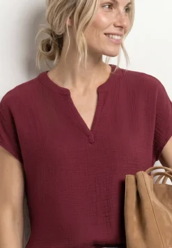 Blouse en mousseline