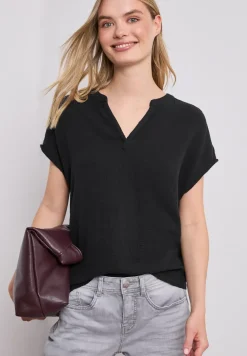 Blouse en mousseline