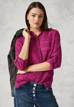 Blouse en mousseline