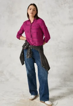 Blouse en mousseline