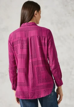 Blouse en mousseline