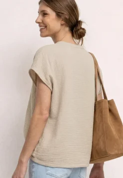 Blouse en mousseline