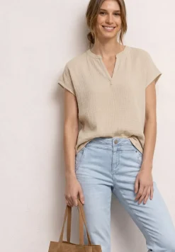 Blouse en mousseline