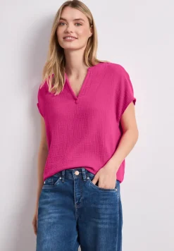 Blouse en mousseline