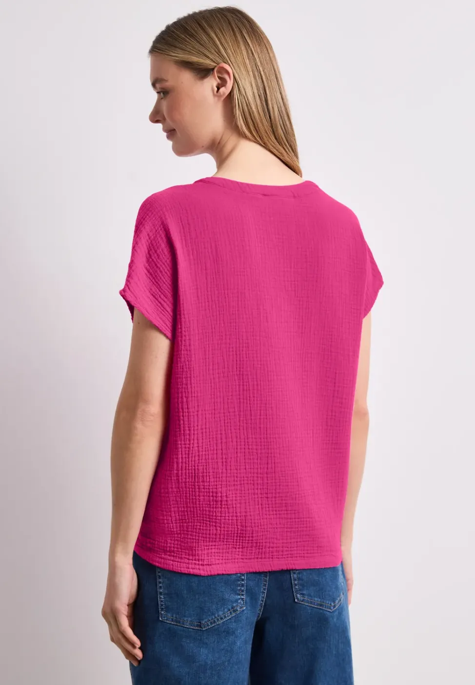Blouse en mousseline