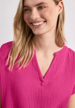 Blouse en mousseline