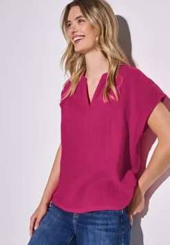 Blouse en mousseline