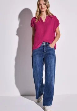 Blouse en mousseline