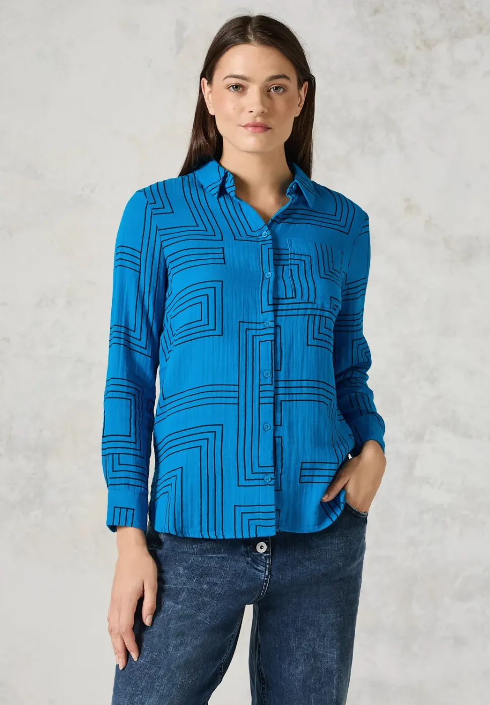 Blouse en mousseline