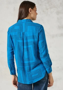 Blouse en mousseline