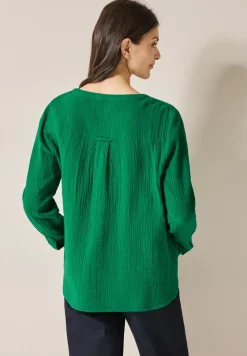 Blouse en mousseline