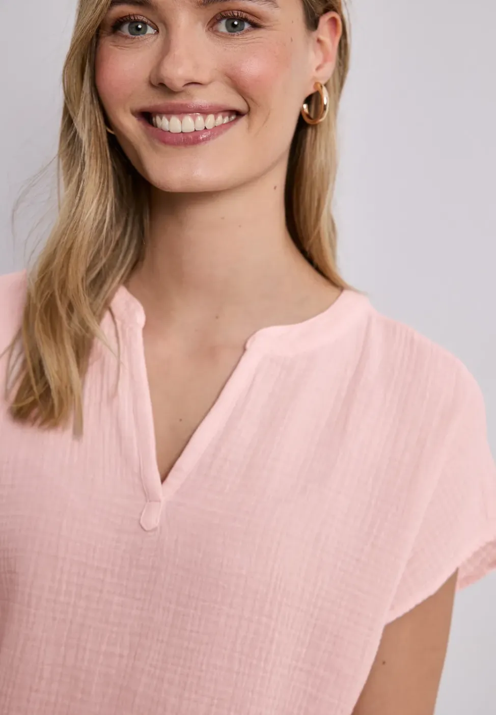 Blouse en mousseline