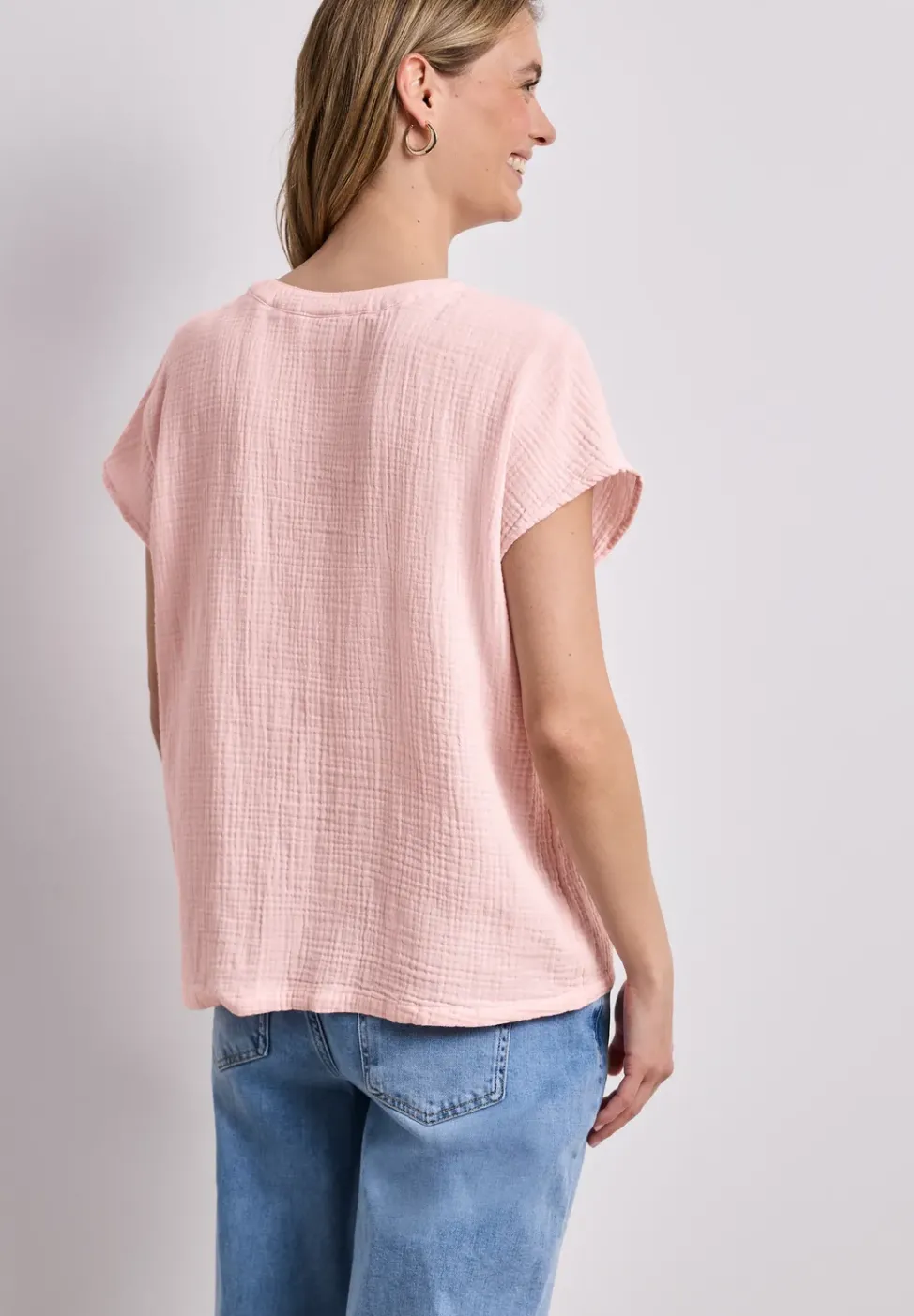 Blouse en mousseline