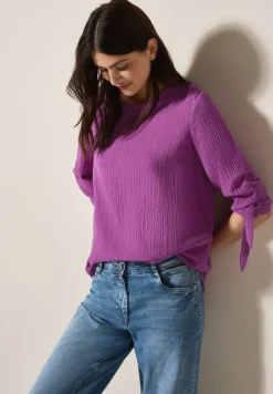 Blouse en mousseline