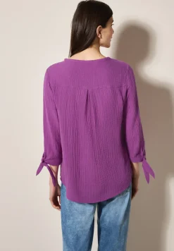 Blouse en mousseline