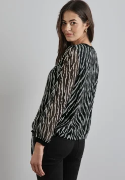 Blouse en mousseline de soie