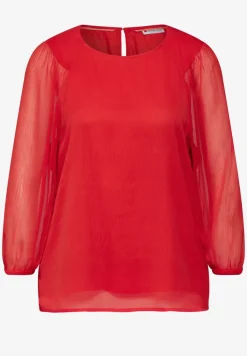 Blouse en mousseline de soie