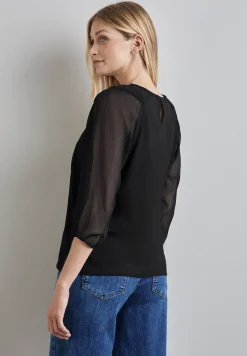 Blouse en mousseline de soie