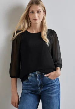 Blouse en mousseline de soie