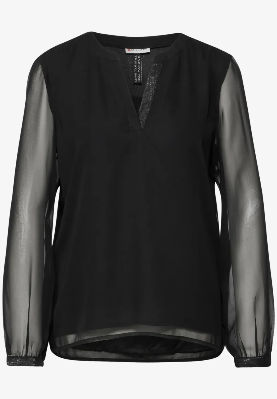Blouse en mousseline de soie
