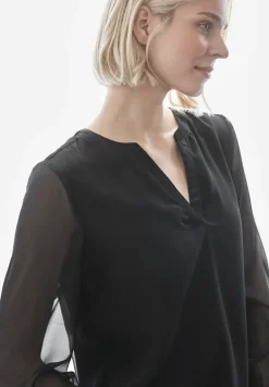 Blouse en mousseline de soie