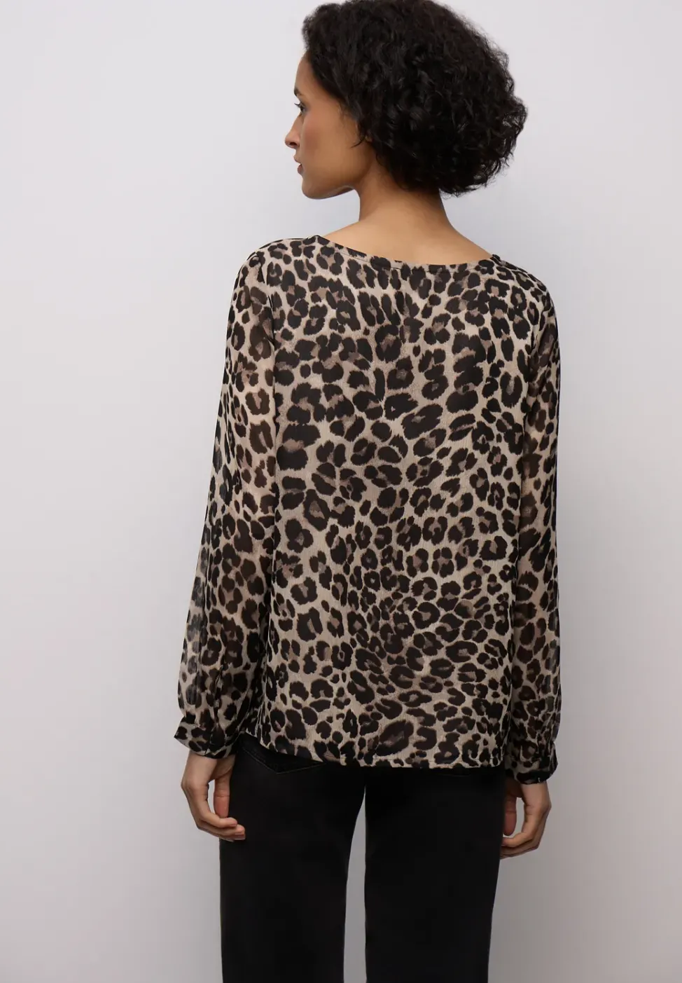 Blouse en mousseline de soie