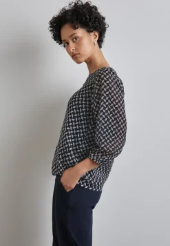Blouse en mousseline de soie