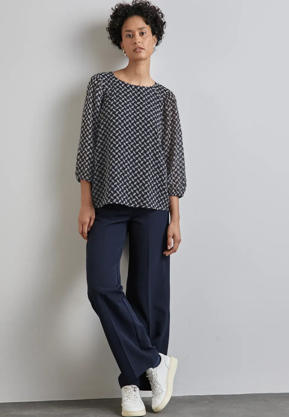Blouse en mousseline de soie