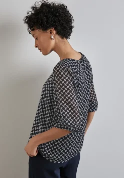 Blouse en mousseline de soie