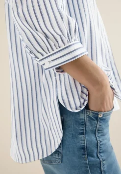 Blouse en qualité seersucker